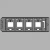 Plustek Slaidu Turētājs OpticFilm 135 / 135i - 4 Slaidu Ietilpība