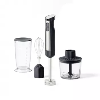 Guzzini Sous Chef rokas blenderis ar piederumiem, pelēks (148400184)