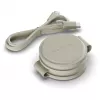 Satechi OntheGo 3-in-1 Wireless Charger with Qi2, Sand, 15W, ST-QTG31W