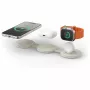 Satechi OntheGo 3-in-1 Wireless Charger with Qi2, Sand, 15W, ST-QTG31W