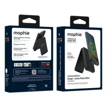 Mophie Snap+ Mini Stand 5000mAh Powerbank Melns