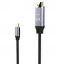 INCA ITCH-20 USB-C to HDMI kabelis 2m 4K 30Hz Melns