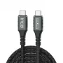 INCA USB-C uz USB-C kabelis USB 4.0 40Gbps PD 3.1 240W 8K UltraHD 0.80m (ITCT-40)