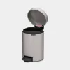 Brabantia NewIcon Pedālais atkritumu spainis 3 L Soft Grey (25 21 81)