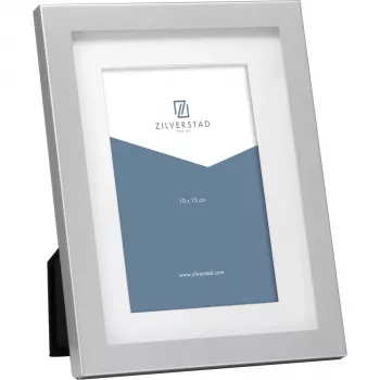 Zilverstad Bredemeijer 8080001 Sudraba vienas fotogrāfijas rāmis 13x18 cm Spīdīgs Galda/Sienas Taisnstūrveida