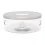 Bredemeijer Tējas sildītājs Minuet Stikls + Inox Plate 15,1 cm Sudrabs