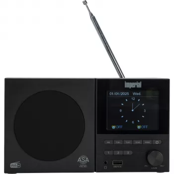 Imperial DABMAN 120 DAB+ FM Bluetooth Radio Black