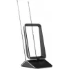 One for All SV 9465 Pastiprināta iekštelpu TV antenna ar automātisku pastiprinājuma regulēšanu un 5G filtru - Melna