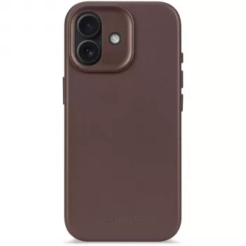 Decoded Leather Backcover for iPhone 17 with MagSafe - Chocolate Brown