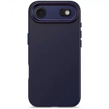 Decoded AntiMicrobial Silicone Backcover for iPhone 17 Air with MagSafe - True Navy