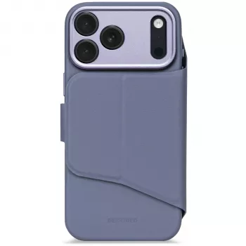 Decoded Textured Silicone Detachable Wallet for iPhone 17 Pro with MagSafe - Forever Blue