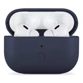 Decoded Leather AirCase Pro for AirPods Pro 3 Navy
