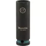 Makita 1/2 collu dziļais trieciena galatslēgas uzgalis 17 mm, melnais fosfāts (E-16477)