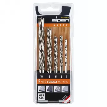 ALPEN-MAYKESTAG Alpen HSS-Cobalt PCTM 5-daļīgs urbju komplekts