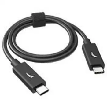 Angelbird USB-C kabelis 100cm - USB 3.2 Gen 2x2, 20Gbps, 100W PD, Melns