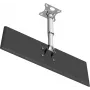 VISION Griestu stiprinājums monitoriem un displejiem 10-34 collas, VESA līdz 100x100, Augstums 430-730 mm, Slīpums 90°