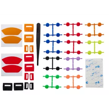 Asetek SimSports Colour Kit Forte pedāļiem - bremžu elastomēri un akseleratora atsperes