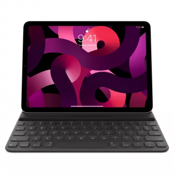 Apple Smart Keyboard Folio iPad Air 10,9 collu (4./5. paaudze) - AZERTY - franču - melns
