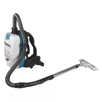 Makita VC008GZ09 40V XGT Bezvada mugursomas putekļsūcējs - 180 mbar maksimālā sūkšana, 2,0L putekļu maiss, HEPA filtrs, tikai instruments