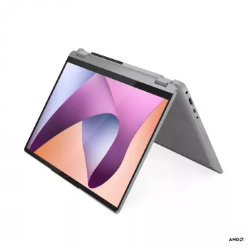 Lenovo IdeaPad Flex 5 14 inch 2-in-1 klēpjdators, AMD Ryzen 5 7430U, 16GB RAM, 512GB SSD, Windows 11 Home, skārienekrāns, pelēks