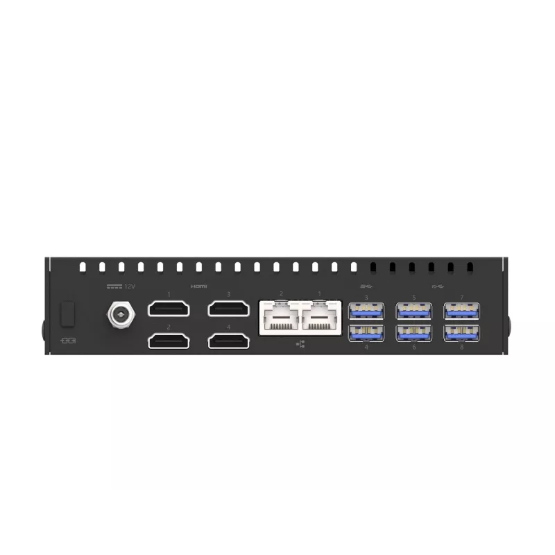 Lenovo ThinkEdge SE30N Gen 2 13LV - USFF Core 7 150U / Līdz 5.4 GHz - vPro - RAM 16 GB - SSD 512 GB - NVMe, TCG Opal Encryption 2 - Intel Graphics - Gigabit Ethernet, 2.5 Gigabit Ethernet, IEEE 802