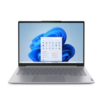 Lenovo ThinkBook 14 G8 21SJ00V6PB Klēpjdators, Intel Core Ultra 5 225U, 16GB RAM, 512GB SSD, 14,0 inch WUXGA IPS, Windows 11 Pro, Luna Grey, 3 gadu apkalpošana klienta vietā + CO2 kompensācija