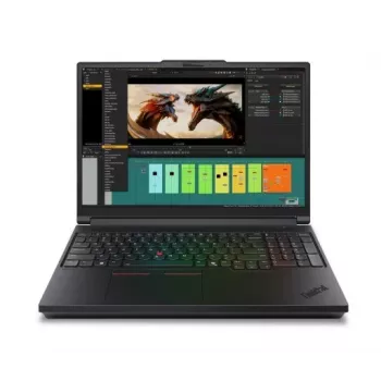 Lenovo ThinkPad P16 G3 Mobile Workstation 21RQ005CPB, Intel Core Ultra 7 255HX, 32GB DDR5, 1TB SSD, NVIDIA RTX PRO 2000 8GB, 16,0 inch WQUXGA IPS, Windows 11 Pro, Melns, 3Y Premier NBD + 3Y CI + CO2 Offset