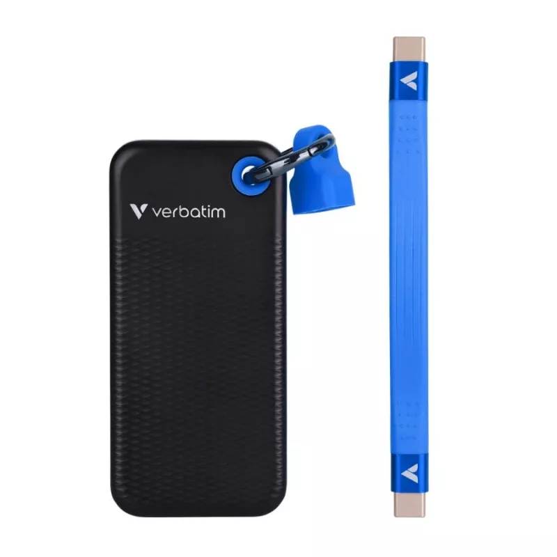 Verbatim SSD Pocket USB 3.2 Gen 2 1TB Melns/Zils