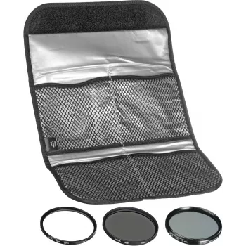 Hoya Digital Kit 62 mm - UV, CPL, ND8 filtru komplekts ar maciņu