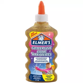 Elmers Glitter Glue - 177 ml - Gold