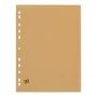 Oxford Touareg Binder Dividers A4 Full Format Blank Beige 6-Part 1 Set