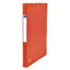 Oxford TOP FILE+ dokumentu kaste A4 2,5 cm sarkana