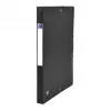 Oxford TOP FILE+ dokumentu kaste 2,5 cm melna
