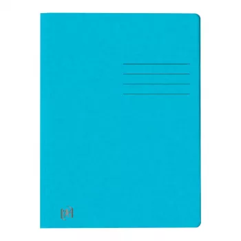 Oxford TOP FILE+ Report File A4 Kartons 390 g/m² Aqua Metāla aizdare