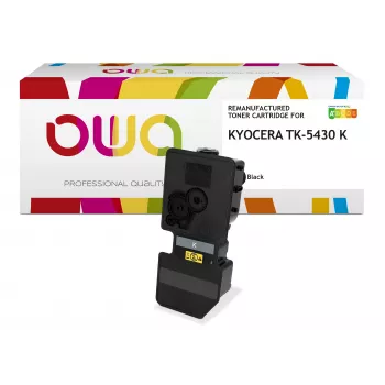Armor OWA saderīga tonera kasetne Kyocera TK-5430K melna 1250 lapas pārstrādāta