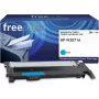 Freecolor saderīga tonera kasetne HP W2071A ciāna ar mikroshēmu 1000 lapas