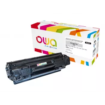 Armor OWA Black Compatible Remanufactured Toner Cartridge (Alternative to HP CE278A, Canon CRG-726)