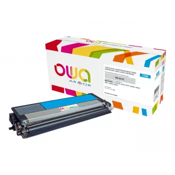 Armor OWA Cyan Remanufactured Toner Cartridge (Alternative to Brother TN321C)