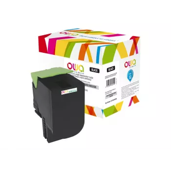 Armor OWA - Melns - Saderīgs - Pārstrādāts - Tonera kasetne (Alternatīva Lexmark 80C2SK0)