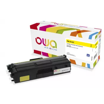 ARMOR OWA Toner saderīgs ar Brother TN-910Y dzeltens (9000 lapas)