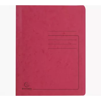 Exacompta 25 Report Files Cardboard Red DIN A4