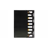 Exacompta 55334E Forever dokumentu mape A4 polipropilēns melna 320x240 mm