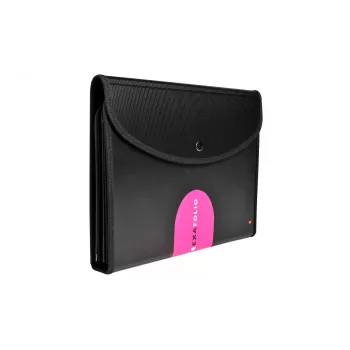 Exacompta 55834E A4 Polipropilēna dokumentu maciņš Melns 255 mm 335 mm 1 gab.