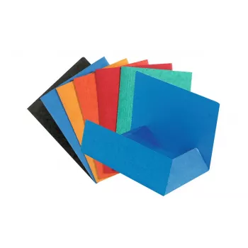 Exacompta 56400E A4 daudzkrāsaini dokumentu starplikas - 200 loksnes, 250x320 mm, 100% pārstrādāts kartons, universāls perforējums, Blue Angel sertificēts