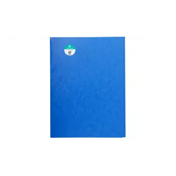 Exacompta 56407E Forever A4 Mapes Vāks - Zils - 200 Lapas - 240x320 mm - 3 mm Mugura - Pārstrādāts Kartons