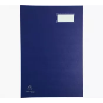 Exacompta 57022E A4 kartona mapju vāks zils 240 gsm 240x350 mm