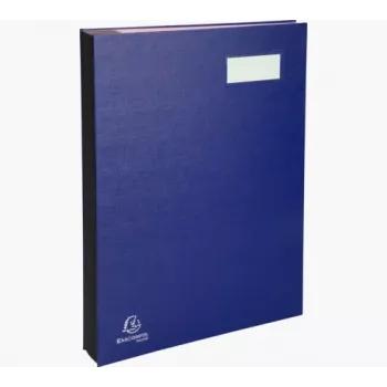 Exacompta 57022E A4 kartona mapju vāks zils 240 gsm 240x350 mm
