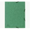 Exacompta Collection Folder 55403E DIN A4 3 Flaps Cardboard Green
