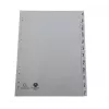 Exacompta Index Dividers Full Format January-December Grey 12-Part 1 Set