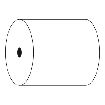 Exacompta termopapīra ruļļi 80 mm x 76 m 55 g/m² balts 1 rullis